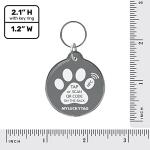 Personalized NFC & QR Code Smart Pet ID Tag