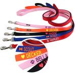 Personalized Embroidered Dog Leash - 6 FT Nylon