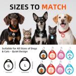 Personalized QR Code Dog ID Tags - 2 Pack