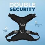 Adjustable All-Weather Pet Harness for Cats and Dogs