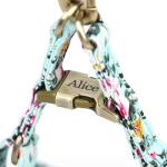 Personalized Organic Cotton Dog Harness for All Sizes