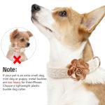 Fashion Dog Collar and Leash Set with Flowers