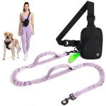 Hands-Free Crossbody Dog Leash Bag with Dispenser