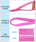 Reflective Nylon Dog Leash - 6ft Pink
