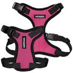 All Weather Adjustable Step-in Pet Harness - Fuchsia