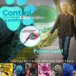 Personalized Lazy Leash with Dog's Name and Portrait