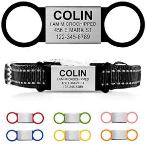 Personalized Slide-On Dog and Cat ID Tags