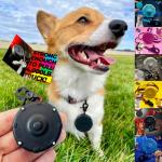 Personalized Lazy Leash with Dog's Name and Portrait