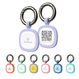 Pawaii Silicone Dog ID Tag with QR Profile