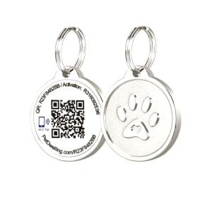 Smart NFC & QR Code ID Tag for Dogs