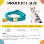 Custom Engraved Adjustable Cat Collar and Leash