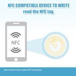 Hicarer NFC 215 Round Cards for TagMo Devices