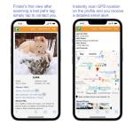 Smart NFC & QR Code ID Tag for Dogs