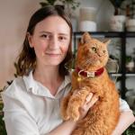 Custom Engraved Adjustable Cat Collar and Leash