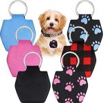 Quiet Dog Tag Silencer Covers - 6 Pieces