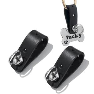 Pet ID Tag Silencer - 2 Pack for Dogs & Cats