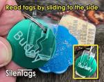 SilenTags Pet Tag Silencer Clip - No Jingle!
