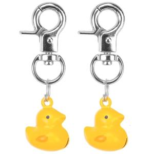 Duck Shaped Pet Collar Bells - 2 Pack