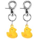 Duck Shaped Pet Collar Bells - 2 Pack