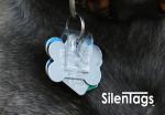 SilenTags Pet Tag Silencer Clip - No Jingle!
