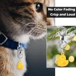Duck Shaped Pet Collar Bells - 2 Pack