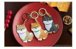 Cute Shiba Inu AirTag Keychain Holder for Pets