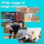 Mini GPS Tracker for Pets, Kids, and Vehicles