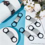 Personalized Slide-On Pet ID Tags – 6 Pack