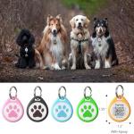 2-Pack Smart QR Code Dog ID Tags