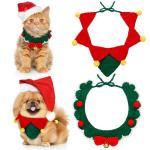 Cute Holiday Bowtie Collars for Cats and Dogs