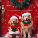 Cute Holiday Bowtie Collars for Cats and Dogs