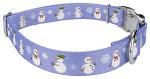 Country Brook Petz Festive Snowman Dog Collar Leash Set