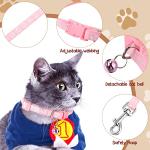 Amylove 48 Pcs Adjustable Dog Collar and Leash Set