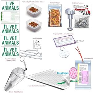 MD Deluxe Pet Travel Kit with Accessories