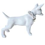 Plaid Dog Collar and Leash Set with Bow Tie