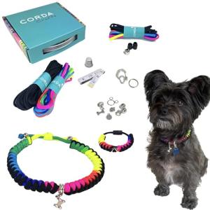 Matching Dog and Owner Paracord Kit with ID Tag