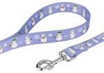 Country Brook Petz Festive Snowman Dog Collar Leash Set