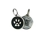 QR Code Pet ID Tag for Dogs and Cats