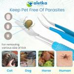 Complete Tick Removal Tool Kit with Leather Case