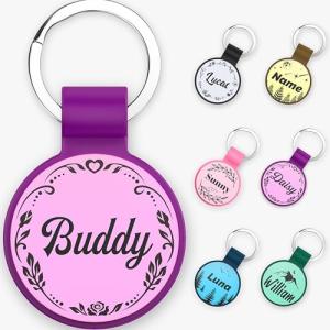 Personalized Waterproof Silicone Pet ID Tags