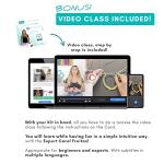 Matching Dog and Owner Bracelet Kit in Pink Purple