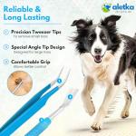 Complete Tick Removal Tool Kit with Leather Case