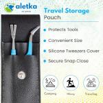 Complete Tick Removal Tool Kit with Leather Case