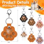 Pet Love Keychain Set - Hair Keepsake for Remembrance