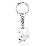 Couples Cat Puzzle Keychains - Matching Set