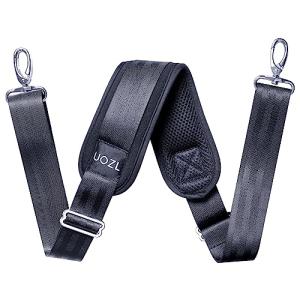 Adjustable Soft Shoulder Straps for Bags, Black