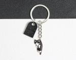 Cute Cat Halloween Keychain for Pet Lovers