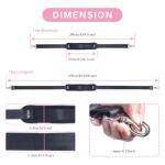 Adjustable Soft Shoulder Straps for Bags, Black