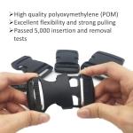 Adjustable Plastic Quick Release Buckles for Pets