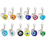 Lucky Evil Eye Pet Collar Charms - 12 Pack